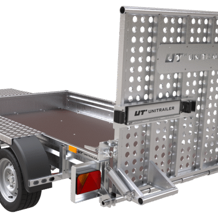 Bauanhänger zum Transport eines Minibaggers – UNITRAILER STARK 3 260