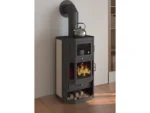 Victoria Kaminofen Taro F mit Backfach und 9,51 kW