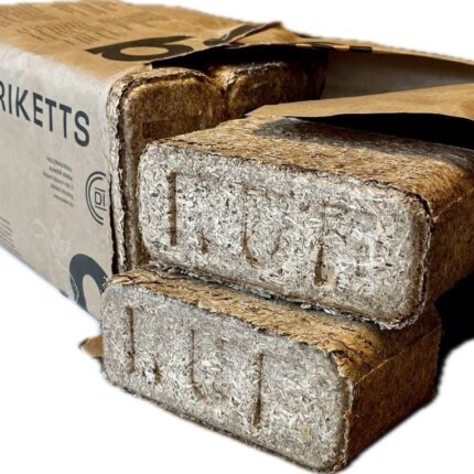 OEBRI Holzbriketts Nadelholz in Papierverpackung 960 kg Palette