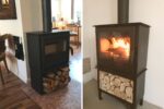 Kaminofen Juhnberg Lorenz 7kW mit Holzfach