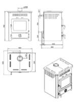 Kaminofen wasserführend Maximilian 18kW