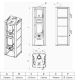 Ofen mit Backröhre / Backfunktion Theodor 9kW