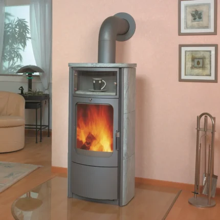 Hark Dauerbrand-Kaminofen Opera-B mit Automatik Naturstein 7 kW EEK: A+