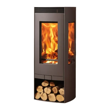 Panadero Alba EcoDesign Panor Kaminofen Stahl Schwarz 8 kW