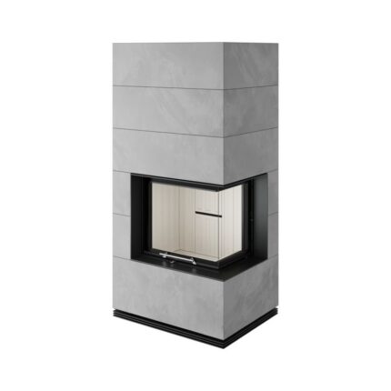 Spartherm SIM Varia 2R-55h Kaminbausatz RLU Beton Natur 1/3