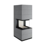 Spartherm SIM Arte U-50h Kaminbausatz RLA Feinbeton gespachtelt 2/3