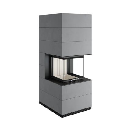 Spartherm SIM Arte U-50h Kaminbausatz RLA Feinbeton gespachtelt 2/3