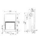 Spartherm Premium A-1V-87h Kamineinsatz 200 mm RR