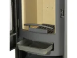 Thermia Kamin-Ofen Olympus V3 Guss-Grau Natur-Stein